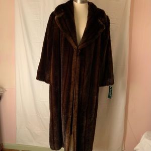 Ralph Lauren Faux Mink Coat